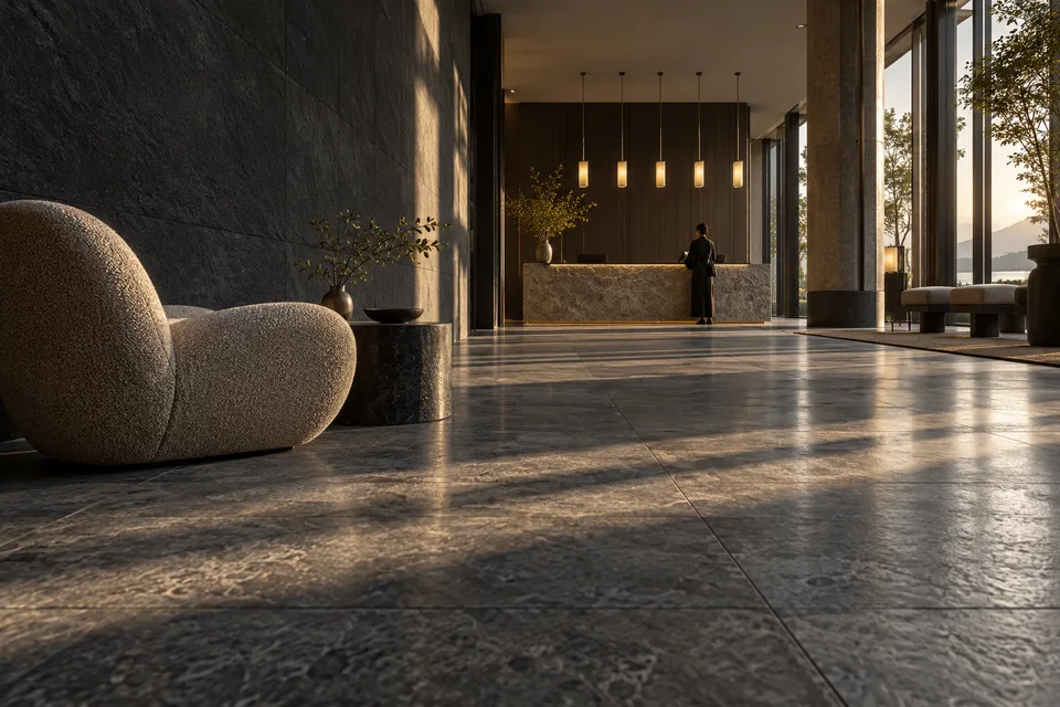 hotel lobby